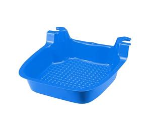 Pool Foot Wash Basin, Foot Tub, 16.14x15.94x5.12 inches, Anti-Slip Soaking Bucket, Compact and Portable for Shower, Deck, Beach, Adults, Elderly, Outdoor Feet Cleaning, Blue Color