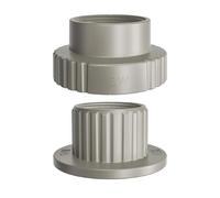 Pool Fountain Adapter - 1 Set Leak Proof Fitting | ABS Ground Pool Fountain Connector, Perfect for Backyard Garden Courtyard Playground Lawn Water Feature Durable Replacement Parts Easy Install