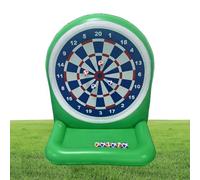 Pool Games Cible de fléchettes gonflable pour la plage et le cour familial