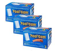 Pool Gom - Lot de 9 pièces - Gomme spéciale pour le nettoyage de la ligne d'eau, murs, parties en plastique pour piscine & Spa