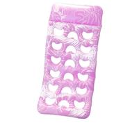 Pool gonflatables pour Adultes - Tampon de flottaison en Vinyle Lourd, siège d'eau imprimée Tropicale | Lit de Relaxation de Soutien, Drap de Radeau de trempage Pliable, Accessoire Compact de Matelas