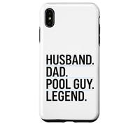 Pool Guy Design pour garçon de Piscine et Nettoyeur de Coque pour iPhone XS Max