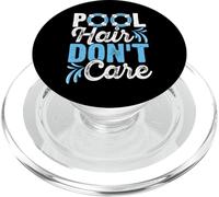 Pool Hair Don't Care PopSockets PopGrip pour MagSafe