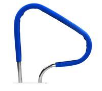 Pool Handrail Cover, Zippered Anti-Slip Wrap, Heat-Resistant Cool Touch Sleeve, Durable Waterproof Grip, Swimming Spa Safety, 180x2x2cm 200g Blue Polyester