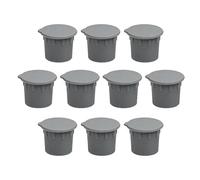 Pool Hole Caps, Deck Ground Plug Covers, Safety Protection Inserts, Sturdy Weather Resistant Seal Set, for Outdoor Residential Commercial Backyard Garden Yard Fence Installation Maintenance Use Kit