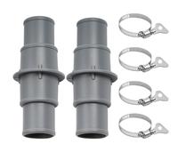 Pool Hose Adapter, Leak-Proof Connector Set, Optimized Connection Structure, Wide Pipeline Connections, Secure Water Flow for Pool Cleaner Filter System, Gardening, 2 inches