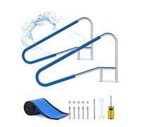 Pool il pour une installation facile, vis autotaraudeuses robustes et sûres incluses, parfaites pour le jardin et les piscines d'arrière-cour, support pour les nageurs