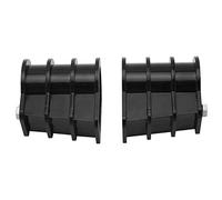 Pool Ladder Buckle Replacement Set | 2Pcs ABS Plastic Embedded Parts for Secure Installation | Swimming Pool Ladder Accessories/Repair Kit/Mounting Hardware