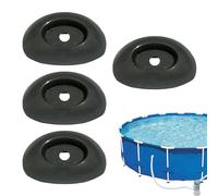 Pool Leg End Caps - End Cap Pool Frame Parts for Swimming Pools VerticalLeg,Stable PoolVertical Leg Accessory Equipment Support for Swim Pools