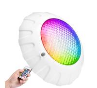 Pool Light - Underwater Illumination for Hot Tub Fountain | IP68 Sealed Housing with Color Changing Modes, 3000LM 6500K Waterproof Lamp, Submersible Lighting for Garden Pond Night Use