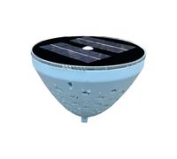 Pool Lights - 5-Mode LED Hollow Lamp, Solar Swimming Pool Light with Build, 10x13.6cm Floating LED Lamp for Outdoor Pools, Lakes, Gardens, Patios, Overground and Underground Use, Party, Holiday