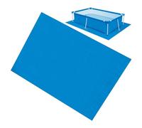 Pool Liner Pad for Ground Pools, Rectangular Ground Shield, Under Pool Mat Padding, Prevents Punctures, Weeds Barrier, Pools Bottom Liner Protector to Prevent Puncture and Extend Liners Life Blue
