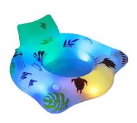 Pool Lounger Float - Chaise salon flottante gonflable pour adultes | Hamac à eau, fauteuil déchet de natation, siège de radeau de piscine pour la relaxation d'été, plage et lac, lit de baignade confor