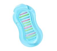 Pool Lounger - Flottant Relax Gonflable pour Piscine - Lit d'été pour l'extérieur avec porte-boissons et coussin pour piscine lac plage