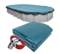 Pool Mate 581840-4 Bâche d'hiver pour Piscine Hors-Sol 5,5 x 12,2 m