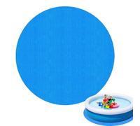 Pool Pad, Backyard Ground Mat, 192.13 Inches Diameter Puncture Protection Pe Liner, Swimming Floor Safety Mat for Ground Pools, Outdoor Decking Cushion, Patios, Blue