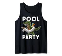 Pool Party Dinosaure avec Licorne Flottante: Génial Summer Débardeur