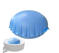 Pool Pillow - Winter Support Cushion, Freezing Protection for Pool Cover | 47 Inch | Inflatable PVC Ice Pressure Air Cushion | Elastic Band & Rope Set For -Ground Pools, Garden, Patio, Lawn