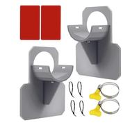 Pool Pipe Organizer - Water Hose Support Bracket | Adjustable Clamp Mount Tool For Tubing Management, Backyard Garden Cleaning, Outdoor Deck Irrigation, Poolside Hose Replacement Fixing System