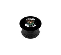 Pool Player Billiards Clean Break PopSockets PopGrip Adhésif