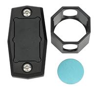 Pool Porte-Craie, Porte-Craie Cue Cue Câle avec Clamp/Holder en Aluminium Alliage Octogonal Billard Pool Calk pour Protéger la Craie Contre Les Dégâts