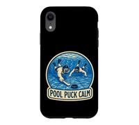 Pool Puck Calm Hockey Subaquatique Palet Équipe Coque pour iPhone XR