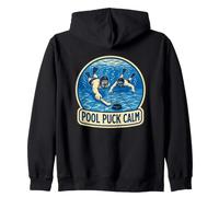 Pool Puck Calm Hockey Subaquatique Palet Équipe Sweat à Capuche