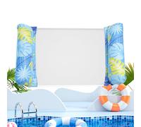 Pool Raft, Inflatable Adult Floats Pool, 11.10x6.5in Lounge Hammock for Relaxation, Tanning, Swimming, Outdoor Water Activities, Beach, Lake, River, Backyard, Party, and Many More