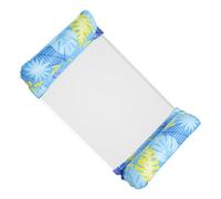 Pool Raft, Inflatable Swimming Float, Hammock Lounge Design with Comfortable Tanning Mat, Water Floatie Bed for Swim Party, Backyard, Beach, River, Outdoor Relaxation, 230 g