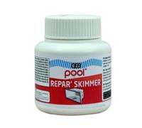 GEB Réparation skimmer de piscine, buse de refoulement, bonde de fond et toutes pièces en ABS - Pot 125 ml - Répare des fissures jusqu'à 5 mm : la fin des fuites !