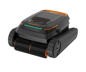 Pool-Royal PC10 Robot de piscine sans fil avec batterie PC10 3 moteurs 120 minutes d'autonomie pour piscine, sol, mur, ligne d'eau