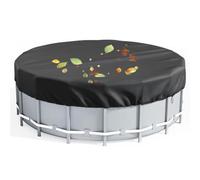 Pool Safety Covers Round Solar Blanket Pool Cover |Rainproof Foldable Blank