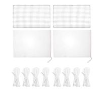 Pool Skimmer Blocker, Mesh Filter Guard Panel, Leaf and Debris Screen for Residential Or Shared Water Areas Including Pond School Hotel Or Outdoor Use, 17.72x11.81 inches