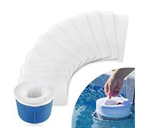 Pool Skimmer, Filtre de Piscine, 10 Pièces Maille de Filtre de Piscine, Filet de Filtre, Maille Filtrante Réutilisable, Convient pour Le Nettoyage de la Piscine, Les Débris, Les Feuilles