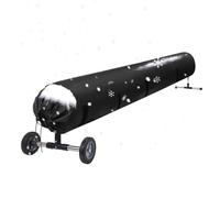 Pool Solar Counder Reel Cover, Couvercle Solaire pour Piscine au Sol - Couverture de Bobine Solaire de Piscine | Accessoires d'extérieur Protector Roll Ground pour Jardin, Patio, Cour, arrière-Cour