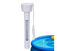 Pool Temperature Sensor, Bathtub Thermometer, 1.8x0.9x7.3 Inches Floating Meter, Shower Gauge, Spa Accessory for Hot Spring, Fish Tank, Aquarium, Baby Tub, Outdoor Water Monitoring