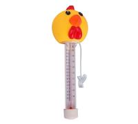 Pool Thermometer | Pool Temperature Gauge | Chick Shape Aquarium Accessories, Bathtub Temperature Monitor, For Swimmers Summer Water Gardens Lakes Ponds Resorts Spas Aquariums Shower Hot Spring