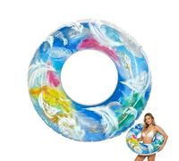Pool Tube Ring, Swim Float Water Ring, Heavy Duty Pool Float Lounge, Summer Beach Lake River Relaxation, Backyard Party Water Park Resort Vacation Fun for Men Women 13.78 inches