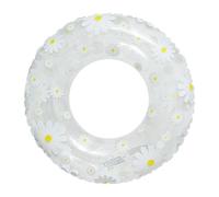 Pool Tubes - 29.53inch Cute Clear Waterproof Lightweight, Inflatable Swimming Ring | Translucent Inflatable Pool Floats Ring for Beach Water Party Summer Decorations Spring Travel Teens