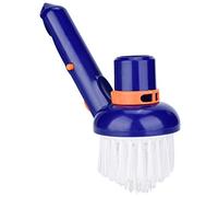 Pool Vacuum Brush for Steps & Corners | Fine Nylon Fibers Maintain Hard to Access Places | Swimming Pool/Spa/Hot Tub Maintenance Brush | Sturdy PC Material, Compact Design