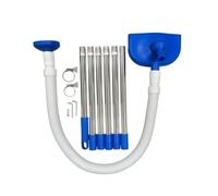 Pool Vacuum Cleaner - Adjustable Manual Suction Tool with Hose