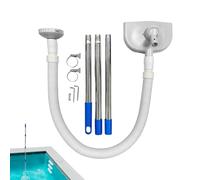 Pool Vacuum - PP 155cm 61.02in, Automatic Handheld Pool Cleaner with Curved