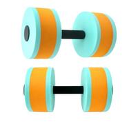 Pool Weights Water Fitness Barbells, 2-Piece Aerobics Workout Equipment