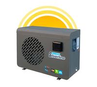 POOLEX - PC-SLP070 Silverline 70 - Pompe à Chaleur Piscine Silencieuse et Économique - Tous Types de Piscines - Compresseur Hautes Performances - 7kW - Volume du Bassin de 30 à 40m3