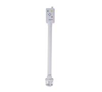PoolEye Alarme d'immersion alimentée par Batterie pour creusé 45,7 x 11,4 cm - Détecteur de Mouvement d'eau pour la sécurité de la Piscine, sirène de Piscine Uniquement, PE20, Gris