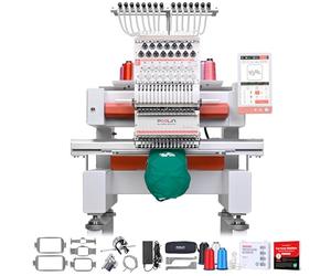 PooLin EOV : Machine à broder professionnelle 15 aiguilles. Lancez votre projet d'entreprise commerciale. Personnalisez des casquettes, chapeaux, chemises, pulls et bien plus encore.