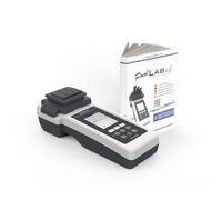 PoolLAB 2.0 Photomètre numérique pour piscine avec Bluetooth et WiFi, testeur de pH, chlore et 24 paramètres, avec cuve triple et tablettes de test