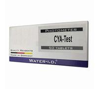 PoolLab Lot de 50 comprimés de photomètre pour Test d'acide cyanurique