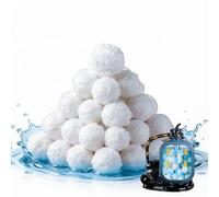 POOLPURE Filter Balls 700 g Balles filtrantes pour système de filtration à sable de piscine - Remplace 25 kg de sable filtrant - Compatible avec tous les systèmes courants et l'eau salée - Accessoires