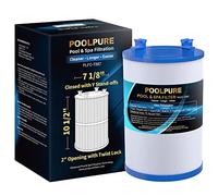 POOLPURE Filtre de Rechange pour Filtre de Spa PD075-2000, Unicel C-7367, Dimension One 1561-00, Filbur FC-3059, Excel Filters XLS-7005, Aladdin 17541, Baleen AK-60035, 75 m²